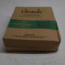 LITOPAK 50 Pack 12 oz Paper Containers with Vented Lids, Kraft Paper Food Cups, Soup Containers Cups with Lids, Disposable Bowls for Hot Soup for Storing Food or Carrying Out
