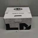 ILM Motorcycle Half Helmet with Sunshield Quick Release Strap Half Face Fit for Cruiser Scooter DOT Approved (XX-Large, Matte Black F)