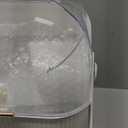 Makeup Organizers Countertop, Makeup organization for Vanity, Cosmetic Storage with Lid and Drawers, Skincare Display Cases with for Desktop, Bathroom (White)