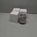 Buyer Star 304 Stainless Steel Wine Glasses Set of 4 - Large 17 oz Outdoor Stemless Wine Tumblers - 100% Unbreakable & Stemless Metal Drinking Cups for Home and Outdoors Dishwasher safe (Silver)