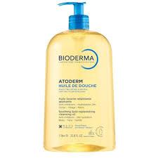 Bioderma Atoderm Shower Oil, Cleansing Oil For Face & Body, Nourishing Cleansing Oil For Dry to Atopic Sensitive Skin For Softer & Smooth Skin For Your Whole Family
