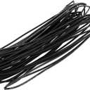 uxcell 20 Meter Inner Diameter 0.8mm Heat Shrink Tubing Shrinkable Tube Black