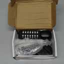 Souyou 100% Mechanical Keyless Entry Front Door Lock with 14 Push Button Keypads, Digital Outdoor Lock Deadbolt, Stainless Steel with Weatherproof Gaskets No Rust, Easy Install with Manual Black