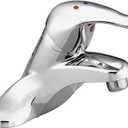 Moen Chateau Chrome Single Handle Bathroom Faucet Without Drain Assembly, L4605