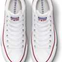 Converse Unisex Adult Chuck Taylor All Star Malden Street, White/Red/Blue, 9.5 Womens/7.5 Mens