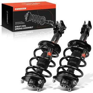 A-Premium Front Pair (2) Complete Strut & Coil Spring Assembly Compatible with Hyundai Sonata, 2011 L4 2.0L 2.4L