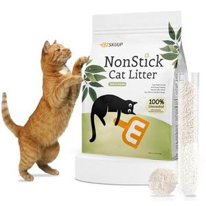 Non-Stick Ultra Clumping Tofu Cat Litter with Tapioca, Odor Control Low Tracking Kitty Litter Pellets, Plant-Base Natural Ingredients Cat-Litter, Last Twice as Long as Clay Litter, 9lbs X 1Pack