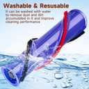 For Dyson Roller Brush Replacement - Brush Roller For Dyson V6 Animal Absolute Cordless Vacuum Attachments, Part No. 966821-01, 966084-01 (4-Prong,tip is 4.5 cm)
