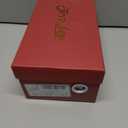 JOY IN LOVE Womens 2.5 Inch Kitten Heels Low Heel Square Open Toe Strappy Sandals Gold Matte, Size US9