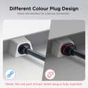 ByteWave Starlink Gen 3 Cable 82FT/25M, Starlink Cat 5e Ethernet Replacement Extension Cable [Special Plug Design, High-Speed Transmission] Starlink Mini/Gen 3 Accessories Waterproof (Gray)