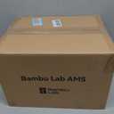 Bambu Lab AMS - Automatic Material System, Support Up to 16 Colors/Multi Materials, Filament Auto-loading, Worry-free Printing & Intelligent Filament Detection Compatible with Bambu Lab P1P 3D Printer
