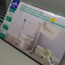 Medline Toilet Safety Rail For Seniors with Easy Installation, Height Adjustable Toilet Safety Frame, Bathroom Assist Rail with Armrests, Bathroom Safety, 250 lb. Weight Capacity