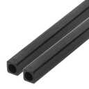 MECCANIXITY Carbon Fiber Square Tube 5x3.5x500mm Pultruded Carbon Fiber Tubing for RC Airplane 2 Pcs