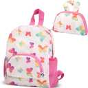 Tiny Twinkle Toddler Mini Backpack | Lightweight, Waterproof, Folds Up | Great for Travel, Daycare, Beach or Swim | Ages 2-4