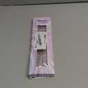 Minyee Compatible with Apple Watch Band 42/46/38/40/41/44/45/49mm Women, Dressy Pretty Stainless Steel Metal Strap Fancy Studded Designer Link Bracelet for iWatch Series 11 10 9 8 7 6 5 4 SE/Ultra 3 (Starlight)