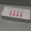 150 Church Candles with Drip Protectors for Devotional Candlelight Vigil Service, Box of 150 Candles, Unscented White 5" H X 1/2" D, No Smoke