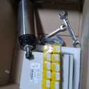 CNC Spindle Motor Kits, 110V 1.5KW Air Cooled Spindle CNC Spindle +110V 1.5KW VFD+65mm Clamp Mount +Collet Set ER11+ Drill bits+ Wires+ Wrenches for CNC Router Machine