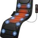 Snailax Full Body Massage Mat with Heat, 10 Vibration Motors & 2 Heating Pads, Back Massager Pad, Full Body Massager, Gift for Men, Women