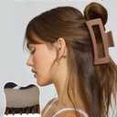 3Pcs Silicone Hair Clips Flexible Claw Clips for Women Cloud Clip Bendable Large Hair Claw Clip