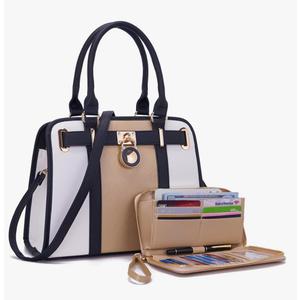 Handbags Sets For Women Shoulder Bags Top Handle Work Satchel Tote Purses Set With Matching Wallet 2pcs