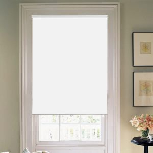 JOYDECO Blackout Roller Shade, White, SIZE: 47 X 75 INCH
