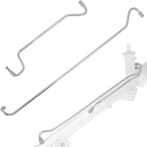  Rack and Pinion Transfer Line Hard Hydraulic Lines 2004-2008 For Ford F-150 4.2L 4.6L 5.4L Only For 4x4 (no RWD variants)