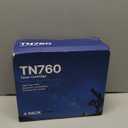 Compatible Toner Cartridge Replacement for Brother TN760 TN-760 TN730 with HL-L2350DW HL-L2370DW MFC-L2750DW DCP-L2550DW Printer (Black 4 Pack)