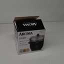 Aroma Housewares ARC-363-1NGB 3 Uncooked/6 Cups Cooked Rice Cooker, Steamer, Multicooker, 2-6 cups, Black