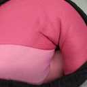 INFANZIA Kids Chin Supporting Travel Neck Pillow, Helps Support Head and Neck, Comfortably Designed for Head, Neck, and Chin Support - Gifts for Toddler/Child/Kids, Pink