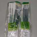 Winsor & Newton Foundation Oil Hog Brush Set, Long Handle, Round Filbert & Flat, 6 Pack (White)