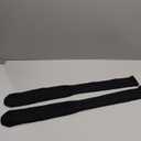 Thickened Wool Stockings Warm Over the Knee Socks for Autumn Winter Fits Black