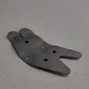 PIT66 Steering Box Frame Support Kit, Compatible with 73-91 Chevy GMC C/K Pickup  1PCS Silver