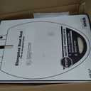 KOHLER 4636-RL-47 Cachet ReadyLatch Elongated Toilet Seat Slow Close, Soft Close Toilet Seat Quiet Lid, Contoured Grip-Tight Bumpers Installation Hardware, Apartment Essentials. Almond