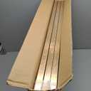 Framed Modern Luxury Wall Art for Living Room, Large Navy Blue and Gold Ginkgo Leaf Artwork for Walls, 3 Piece Contemporary Bright Style Floral Prints for Bedroom Office Hallway Wall Decor, 24x36 Inch