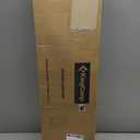 KingCamp 3 Person Camping Chair, Oversized 660lbs Heavy Duty Loveseat for Adults Portable Folding XL 2 Person Couch Padded Comfortable Three Seat with Cup Holder for Outdoor Lawn Backyard, Black/Grey