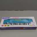 Keyboard Piano for Kids, BIGFUN 37 Keys Toddler Piano Multifunction Music Educational Instrument Toy, Electronic Kids Keyboard for 3-7 Year Old Girls and Boys (Blue)