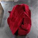 Giant Wall Bow Decorations 90x18 Inch Oversized Large Velvet Bow Decorative for Room Wall Backdrop Party Birthday Baby Shower Decor Front Door Patio Outdoor Wedding Arch Supply(Burgundy)