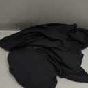 XXTAXN Womens Sexy Long Sleeve Square Neck Flowy Hem Ruched High Waist Party Mini Dress with Side Pocket (Medium, Black)