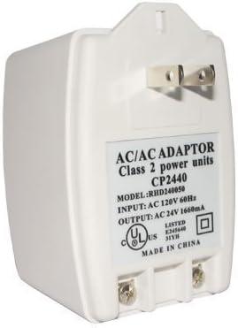 24V40AC 24V AC 40VA Transformer Input: AC 110V / 120V 60Hz Output: AC 24V 1660mA UL Listed 110V AC