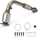 Front Catalytic Converter Direct-Fit for Chevy Equinox 2010-2017 2.4L, for GMC Terrain 2010-2017 2.4L, Catalytic Convertor Replacesment 16796, 644066, 22794837 EPA Compliant