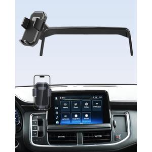 PZK Car Phone Mount for 2021-2024 Chevy Chevrolet Tahoe/Suburban/GMC Yukon/GMC Yuhon XL LT/Z71/RST/High Country Accessories 10.2-inch Screen Auto Lock Car Phone Holder Not Affect Vent