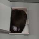 Rich Choices Hair Toppers for Women Real Human Hair Remy Hairs Toppers Hairpieces for Women with Thinning Crown Wispy Clip in Topper 12 Inch No Bang-#2 Dark Brown