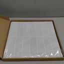Novabright 10 Sheet White Peel and Stick Backsplash Tile 12 x 12 in Rectangle Subway Self Adhesive Wall Tiles for Kitchen Wall Bathroom Countertops