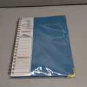 2026 Planner, Weekly and Monthly Calendar Planner from January 2026 - December 2026, 8.5" x 11" Hardcover Leather Hourly Appointment Book with Tabs, Spiral Daily Planners for College School Work Home, Sky Blue (A4)