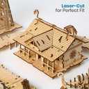 Mechanical 3D Wooden Puzzles, Brain-Teasing Puzzle Game for Every Occasion, Ideal Gifts for Teens and Adults (Viking Fishery)