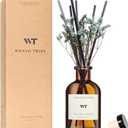 WEALD TRIBE Reed Diffuser Set for Bathroom Decor, Sticks Diffuser with Essential Oils Included | Ocean Scent 4.0 fl oz Fragrance Oil | Defusers for Home Living Room Shelf Decor Apartment Essentials