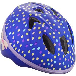 Schwinn Classic Toddler and Baby Bike Helmet for Boys and Girls, Dial Fit Adjustment and Full Range Padding, Extended Lower Shell XS-S