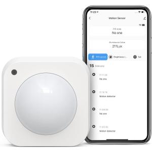 TREATLIFE Zigbee Motion Sensor, Smart Motion Sensor Detector for Alarm System, Smart Home Automation, Triggering Lights and Scenes, Compatible with Alexa Google Home (Hub Required and Sold Separately)