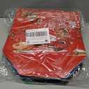 2 x sanchlor 12 Pack Christmas Gift Bags, 12.6"x9.8"x6.7" Large Non-Woven Tote Bags with Handles for Wrapping Xmas Party Favors