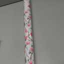 Retrify Pink Flowers Wrapping Paper Roll - 17 Inches x 32.8 Feet Mini Roll Cute Butterfly and Polka Dots Gift Wrap Paper for Mother's Day, Wedding, Birthday, Baby Shower, Holiday